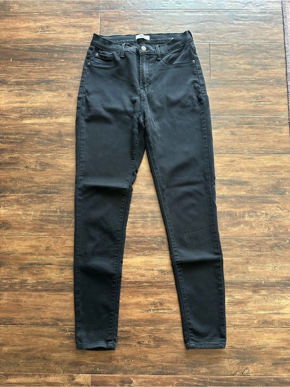 Kenzie Black Skinny High-Rise leggings